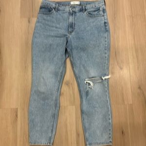 Abercrombie high wasted jeans